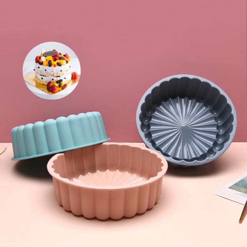 Khuôn Silicone Làm Xà Phòng Handmade Tạo Hình Bông Hoa Đẹp Mắt Tiện Dụng