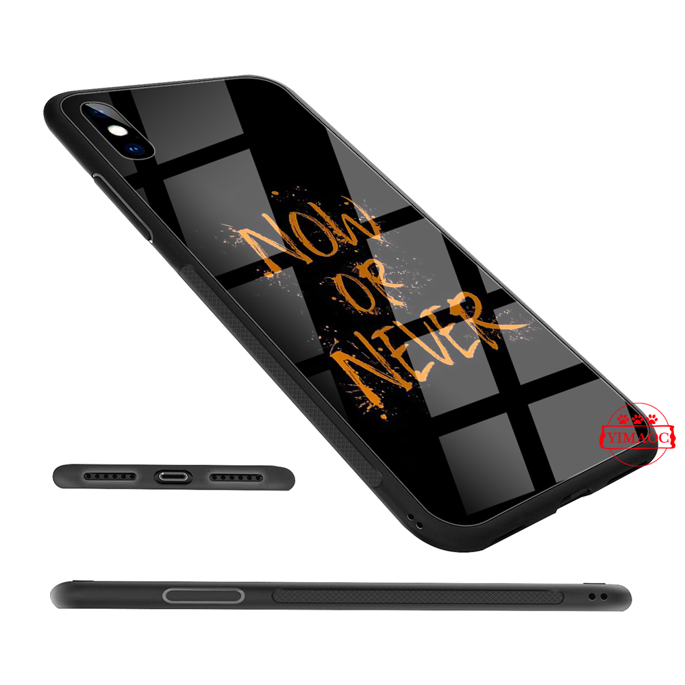 Ốp Điện Thoại Mặt Kính Cho Xiaomi 4x 6a Note 5 6 7 Pro Mi 8 Lite 8e
