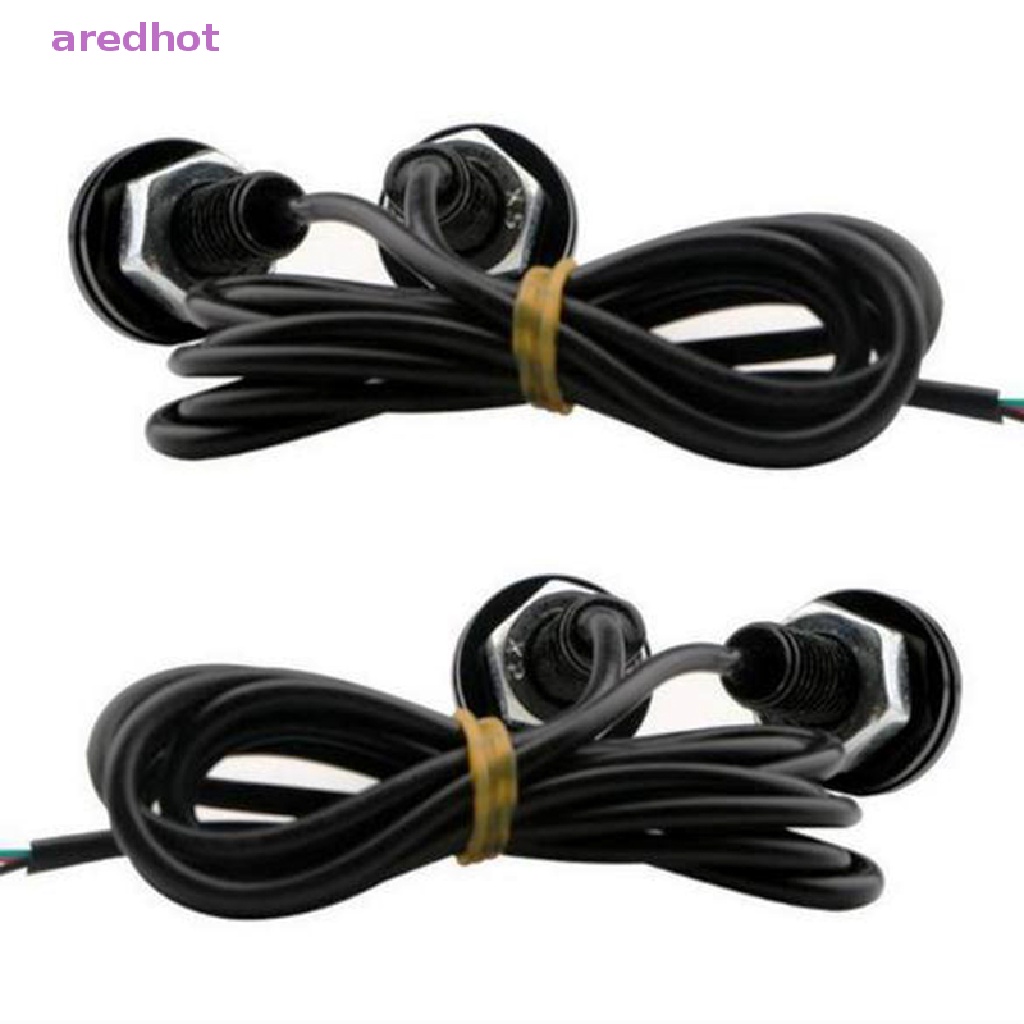 2 Đèn LED Mắt Đại Bàng DC 12V 5W Chạy Ban Ngày Cho Xe Hơi Mới