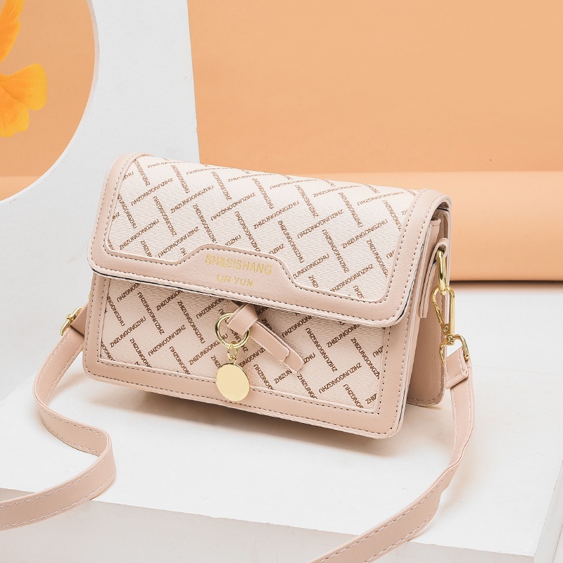 Túi Đeo Vai Hình Vuông Cỡ Nhỏ In Họa Tiết Phong Cách Phương Tây Thời Trang Sang Trọng Cho Nữ