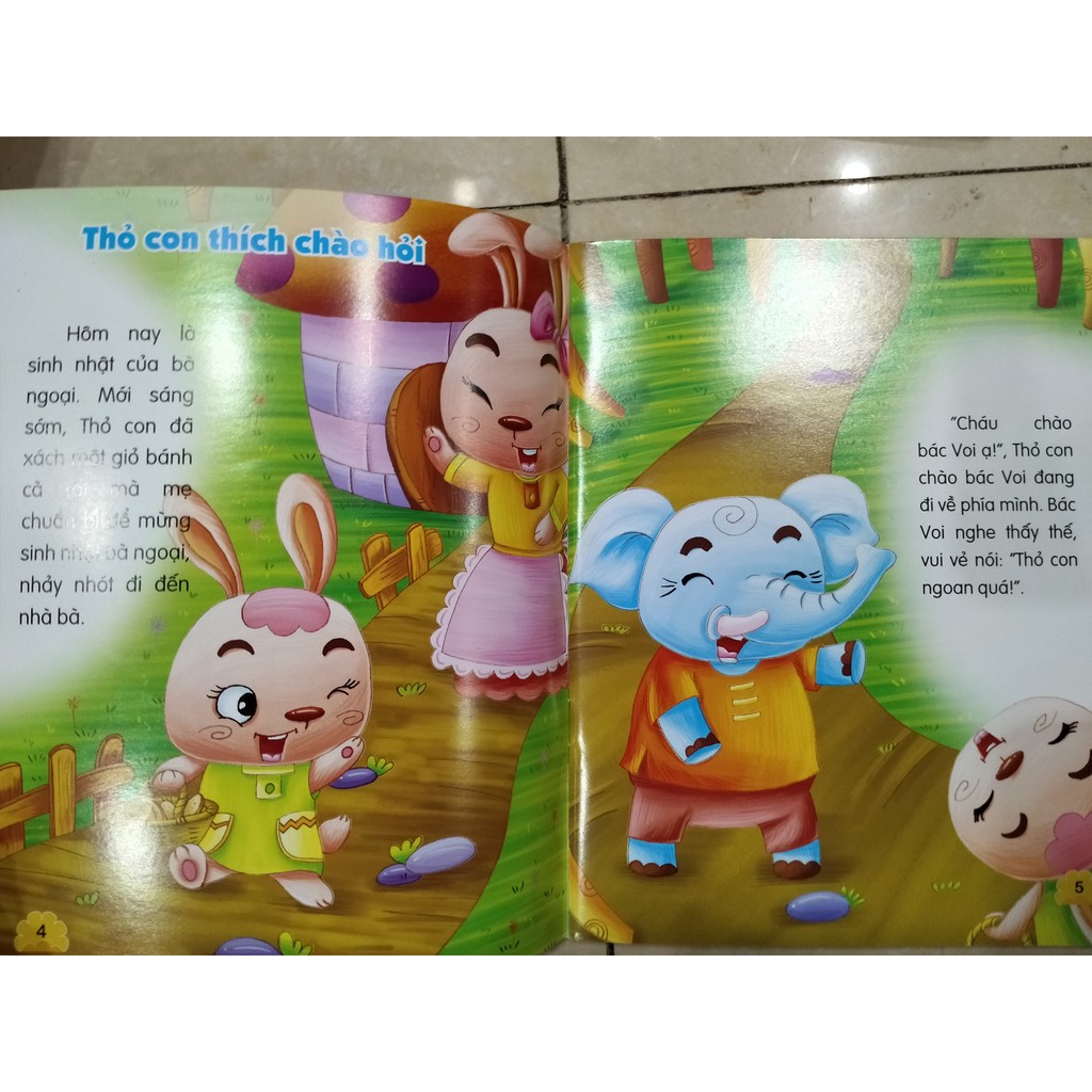 Sách - Cùng con rèn thói quen tốt chủ đề lễ phép