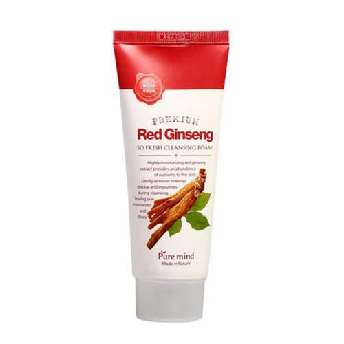 Sữa rửa mặt sâm đỏ Pure Mind Red Ginseng 100ml