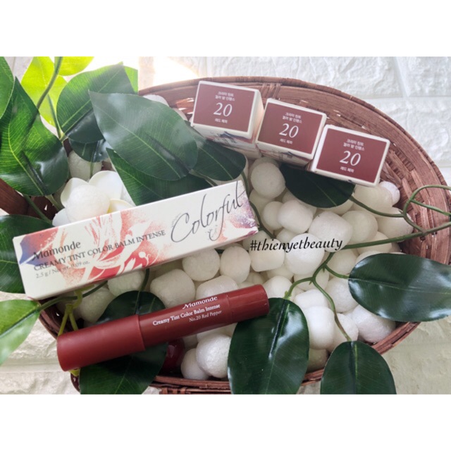 Son bút chì sáp Mamonde Intense nhiều màu | BigBuy360 - bigbuy360.vn