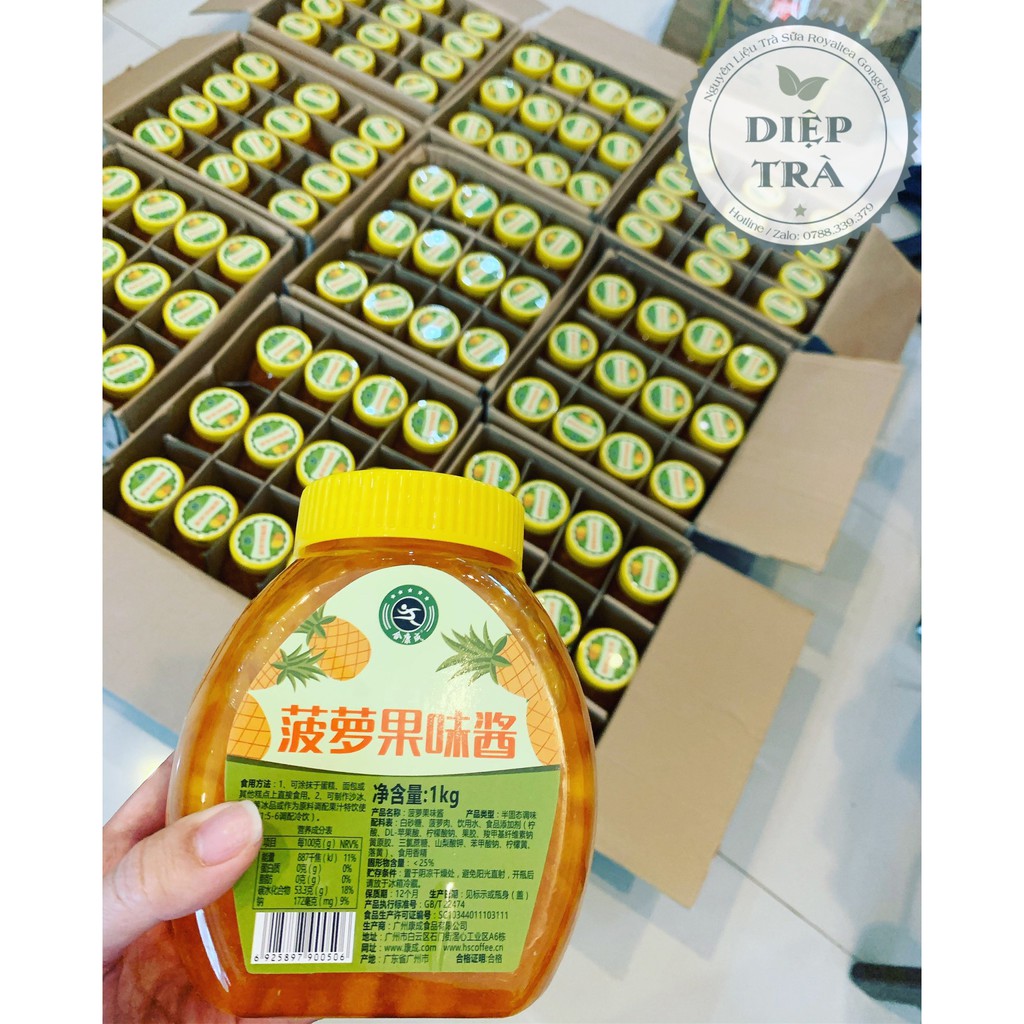 Mứt dứa  Hekhang 1kg