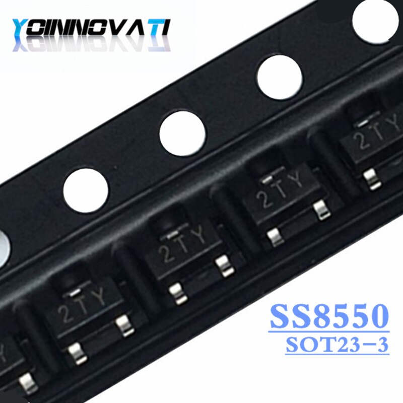 100 Chiếc Ss8550 Sot23 Mmbt8550 Mmbt8550Lt1G Sot Smd Y2 Sot @ - @ 23 Sot23 @ - @ 3 Transistor Novo