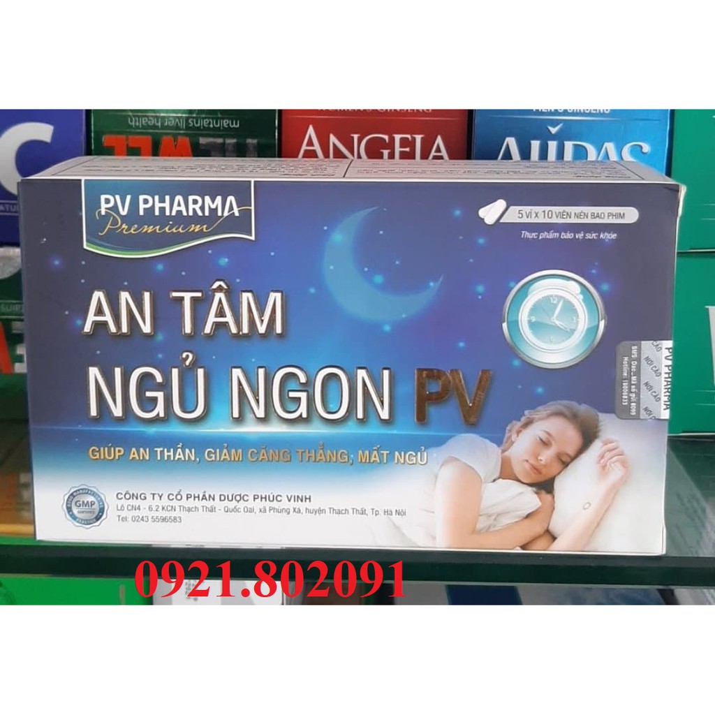 An tâm ngủ ngon PV hộp 50 viên