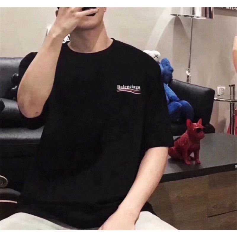 Áo Thun Cotton Tay Ngắn Cổ Tròn In Hình Cola Thời Trang Cho Nam Và Nữ