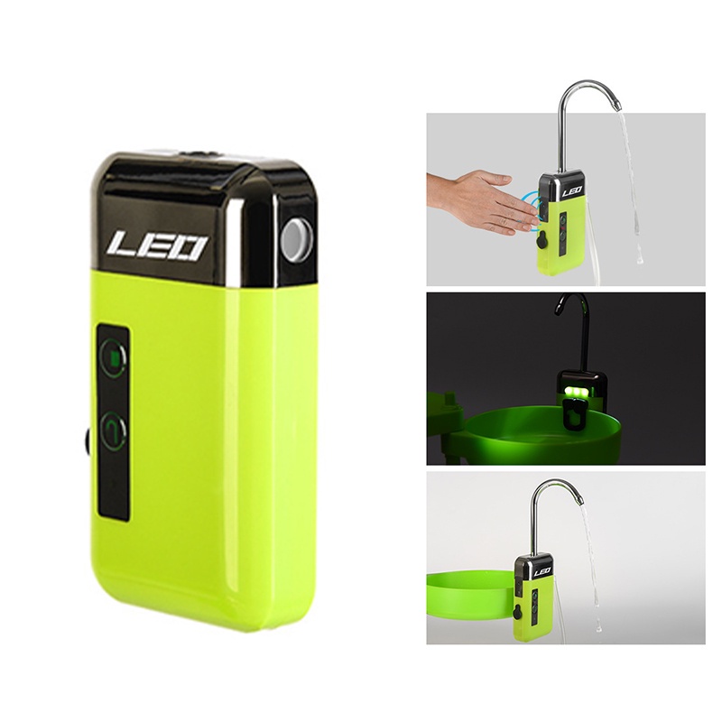 Máy bơm nước có đèn LED cảm biến đơn giản phù hợp cho bể cá/thể cá