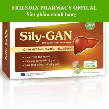 Sily-gan – Hỗ trợ mát gan, giải độc, bảo vệ và tăng cường chức năng gan (30 viên)