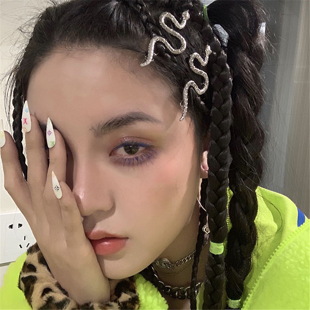 Kẹp tóc hình rắn thời trang cá tính cho nữ