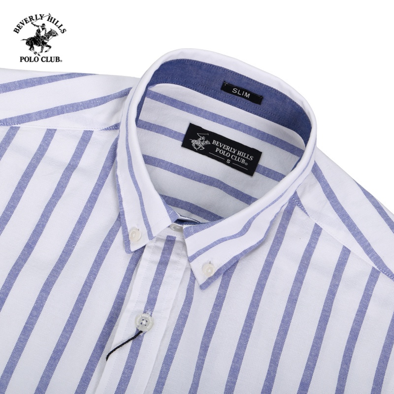 Beverly Hills Polo Club - Áo sơ mi Dài tay Nam Slimfit KMS- BHPC CMSLS20TL021