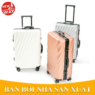 Vali khung nhôm Bamozo  ELVIN khóa sập vali size 20inch/24 inch/28 inch