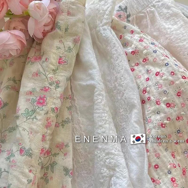 [Babycat] Hàng Có Sẵn Quần In Hoa Nhỏ Chống Muỗi Phong Cách Nhật Hàn Hàn Quốc Thời Trang Mùa Hè Dễ Thương Dành Cho Bé Gái