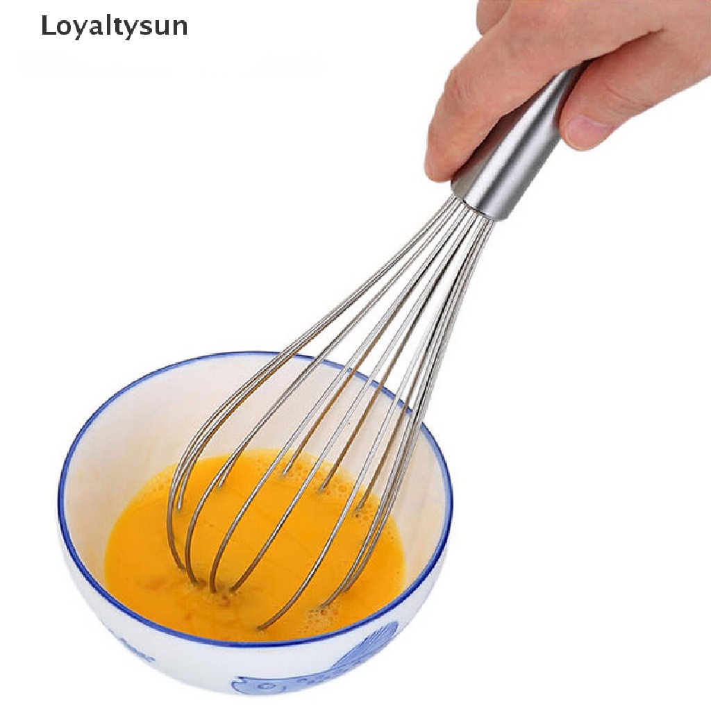 Dụng cụ đánh trứng bằng thép không gỉ 6 inch mới