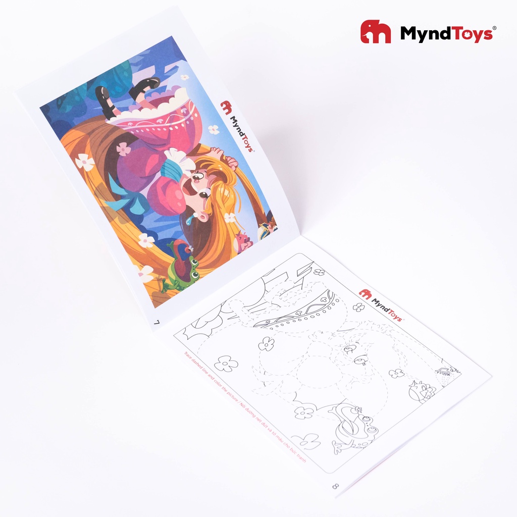 Đồ Chơi Xếp Hình Myndtoys Classic Tale Puzzle – Aeriel Stream (Công Chúa Tóc Mây) Dành Cho Bé Gái Trên 4 Tuổi