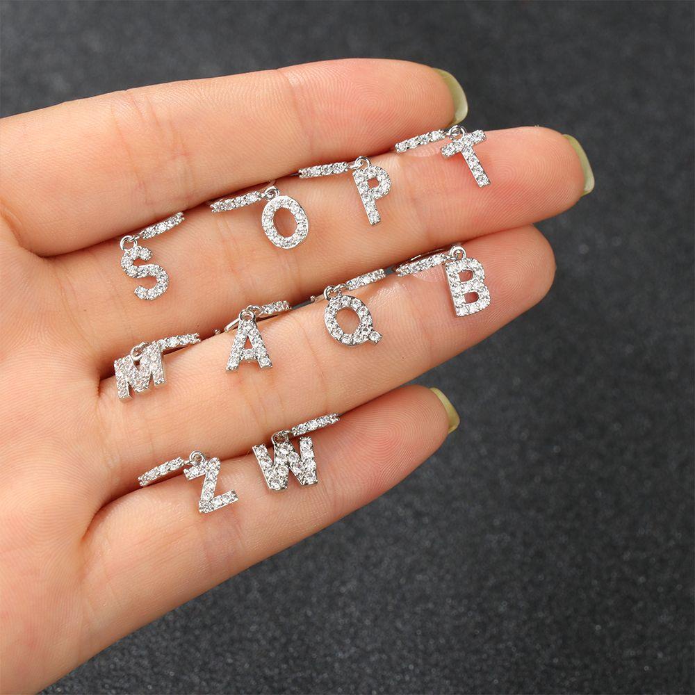 Nhẫn Mũi Trang Sức Đính Đá Khối DIY Dành Cho Nữ|Vòng Tròn Nhiều Màu Sắc Dùng Làm Mặt Dây Chuyền