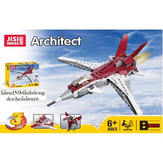 Lắp ráp xếp hình 3136 : máy bay