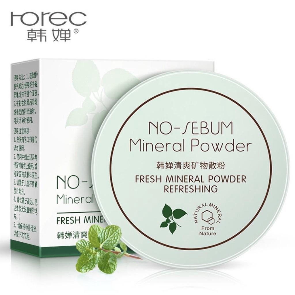 Phấn Phủ Kiềm Dầu Dạng Bột No Senum Mineral Powder Rorec Hàng Nội Địa Trung