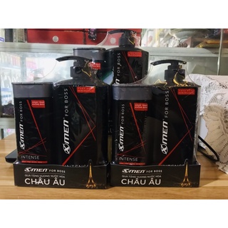 Dầu gội nước hoa Xmen for Boss 650g tặng kèm sữa tắm nước hoa 150g