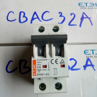 CB AC 32A, 40A và 63A hãng ETEK