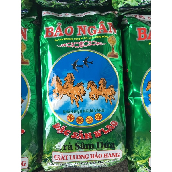 New 350g Trà sâm dứa Bảo Ngân chuyên sỉ Date mới