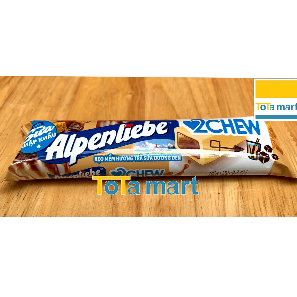 Kẹo thỏi Alpenliebe, Mentos, Golia đủ loại dâu kem, sữa caramen, trà sữa, bạc hà socola, dâu nho, thảo dược...