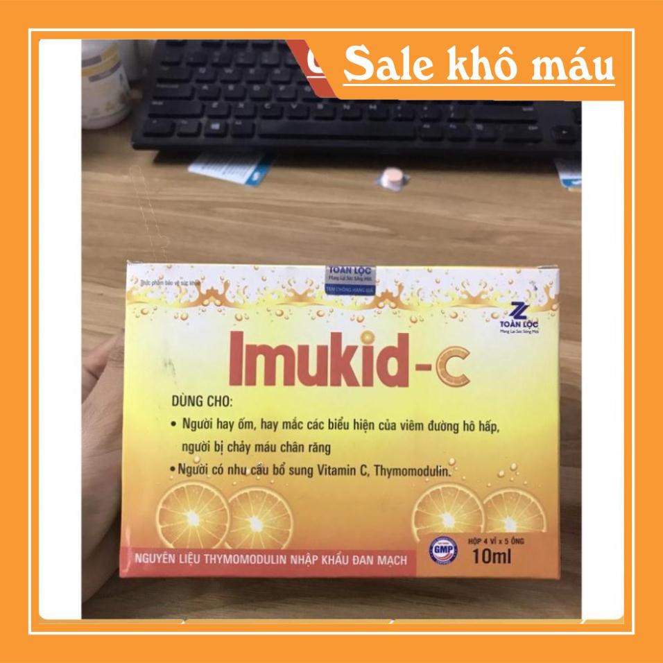Siro tăng đề kháng ❤️CHÍNH HÃNG👍 Imukid - C ❤️ hỗ trợ tăng cường sức đề kháng, giúp cơ thể khỏe mạnh đỡ ốm vặt
