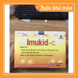 Siro tăng đề kháng ❤️CHÍNH HÃNG👍 Imukid - C ❤️ hỗ trợ tăng cường sức đề kháng, giúp cơ thể khỏe mạnh đỡ ốm vặt