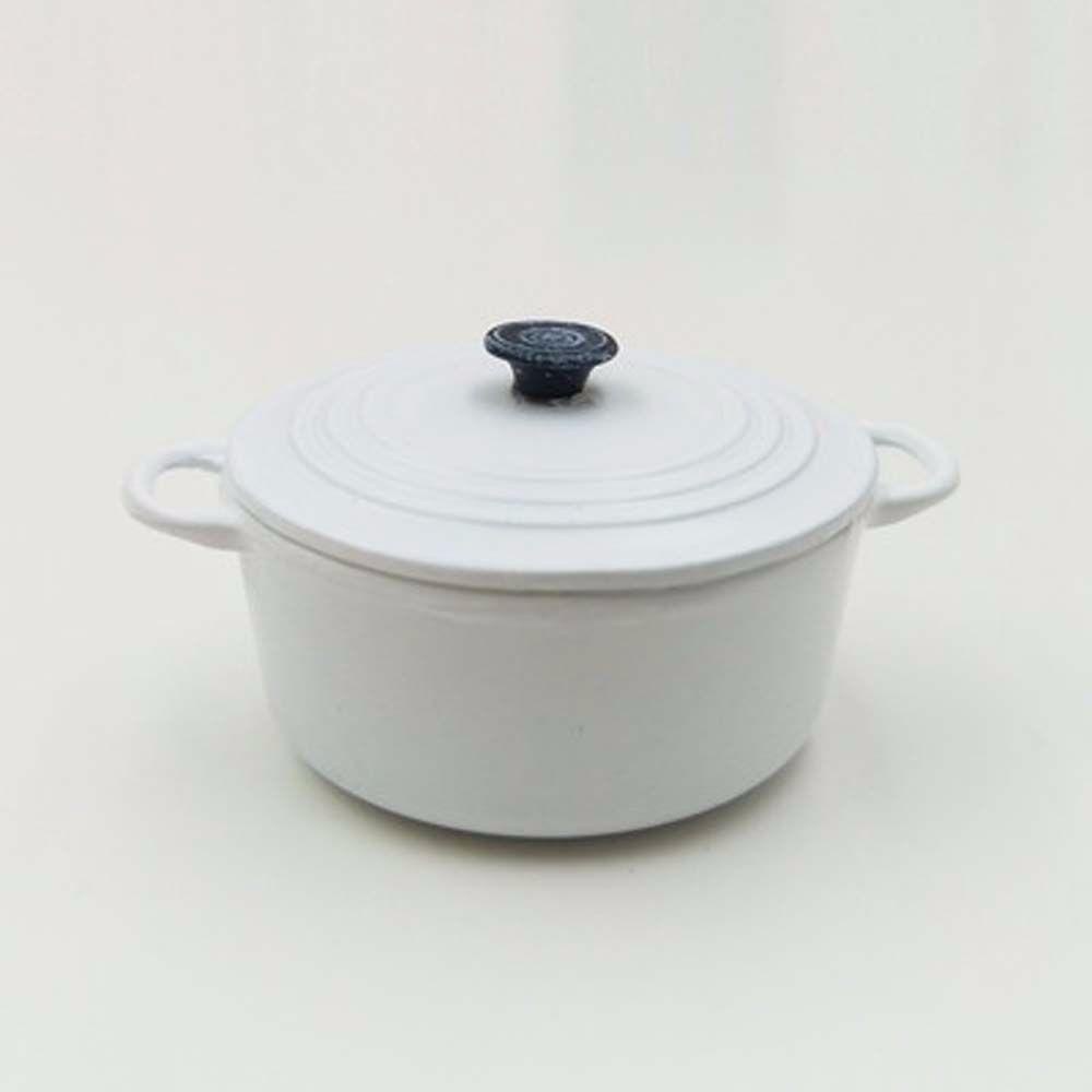 Nồi Chảo Nấu Ăn Mini Tỉ Lệ 1: 12 Dùng Trang Trí Nhà Búp Bê