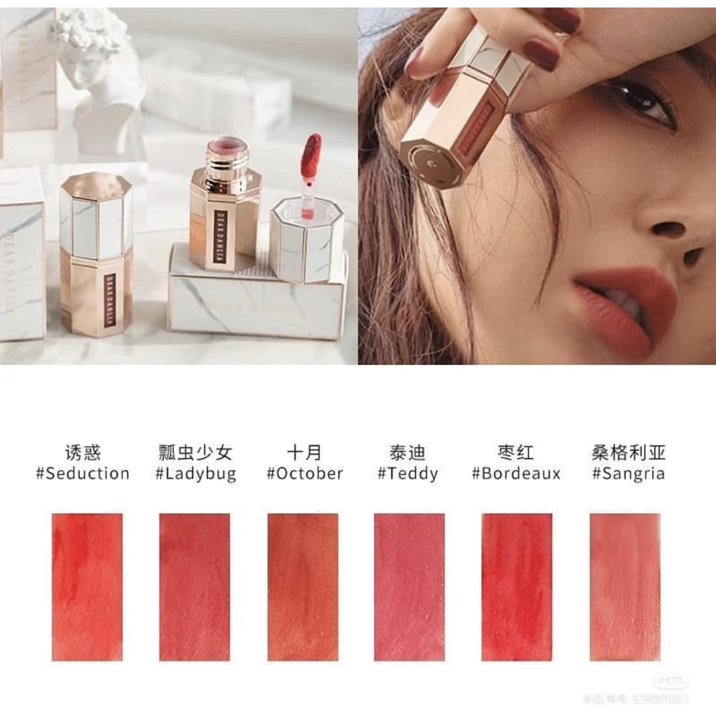 [DUTY FREE] SON KEM DEAR DAHLIA VELVET LIP MOUSSE HÀN QUỐC