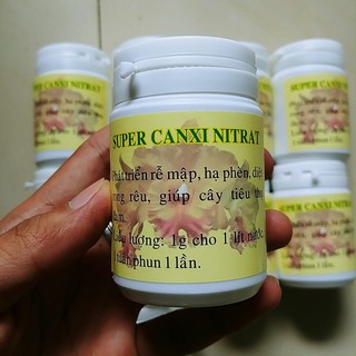 Phân bón Super Canxi nitrat lọ 100g