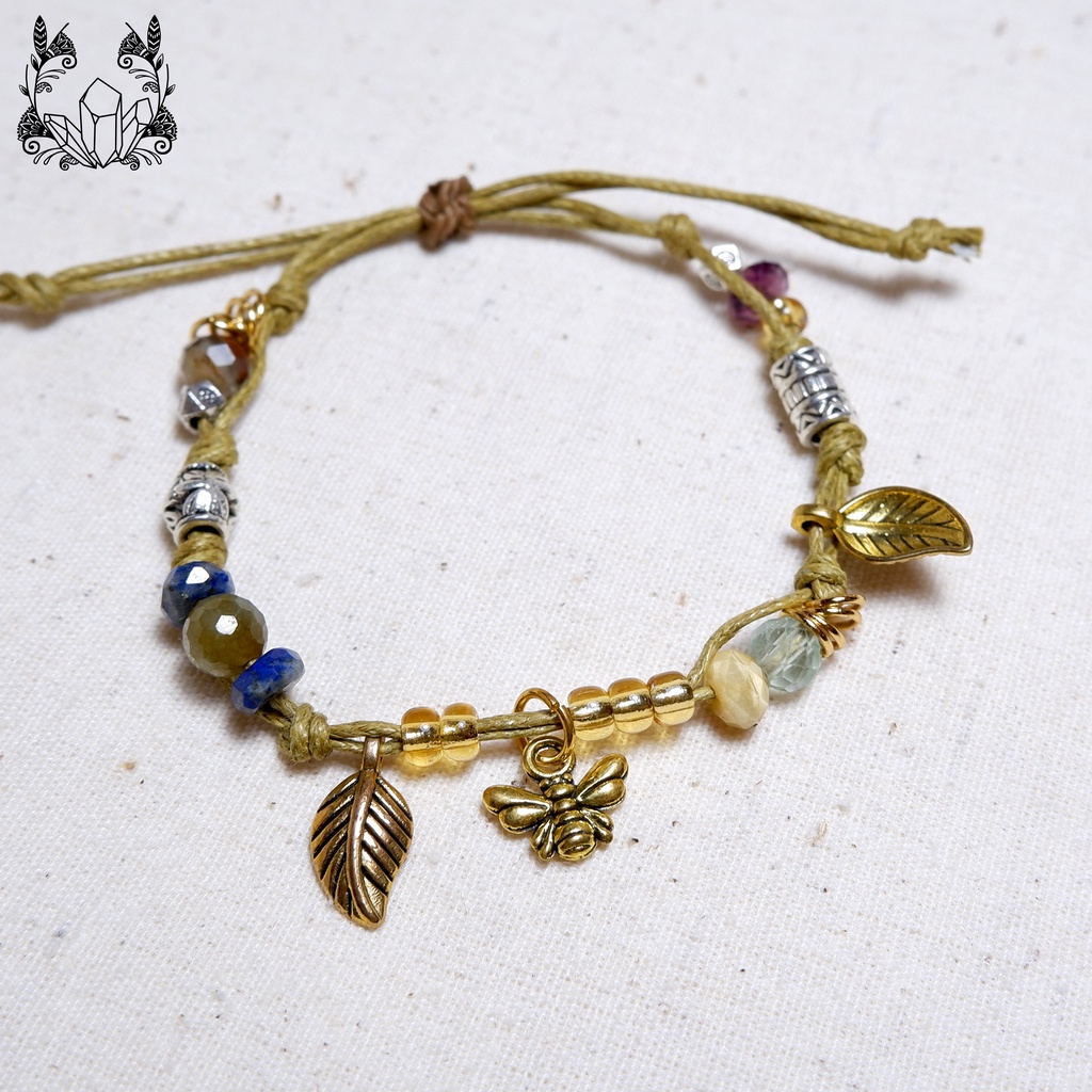 Orokita - Vòng tay handmade kết hợp. thắt dây thủ công xinh xắn