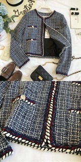 Áo khoác dạ tweed