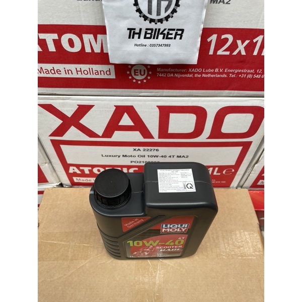 Nhớt Xe Tay Ga LIQUI MOLY Scooter Race 10w40