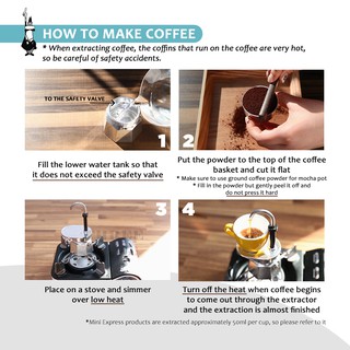 Máy Pha Cà Phê Mini Bialetti Mika Pot - 1 Cup, 2 Cup