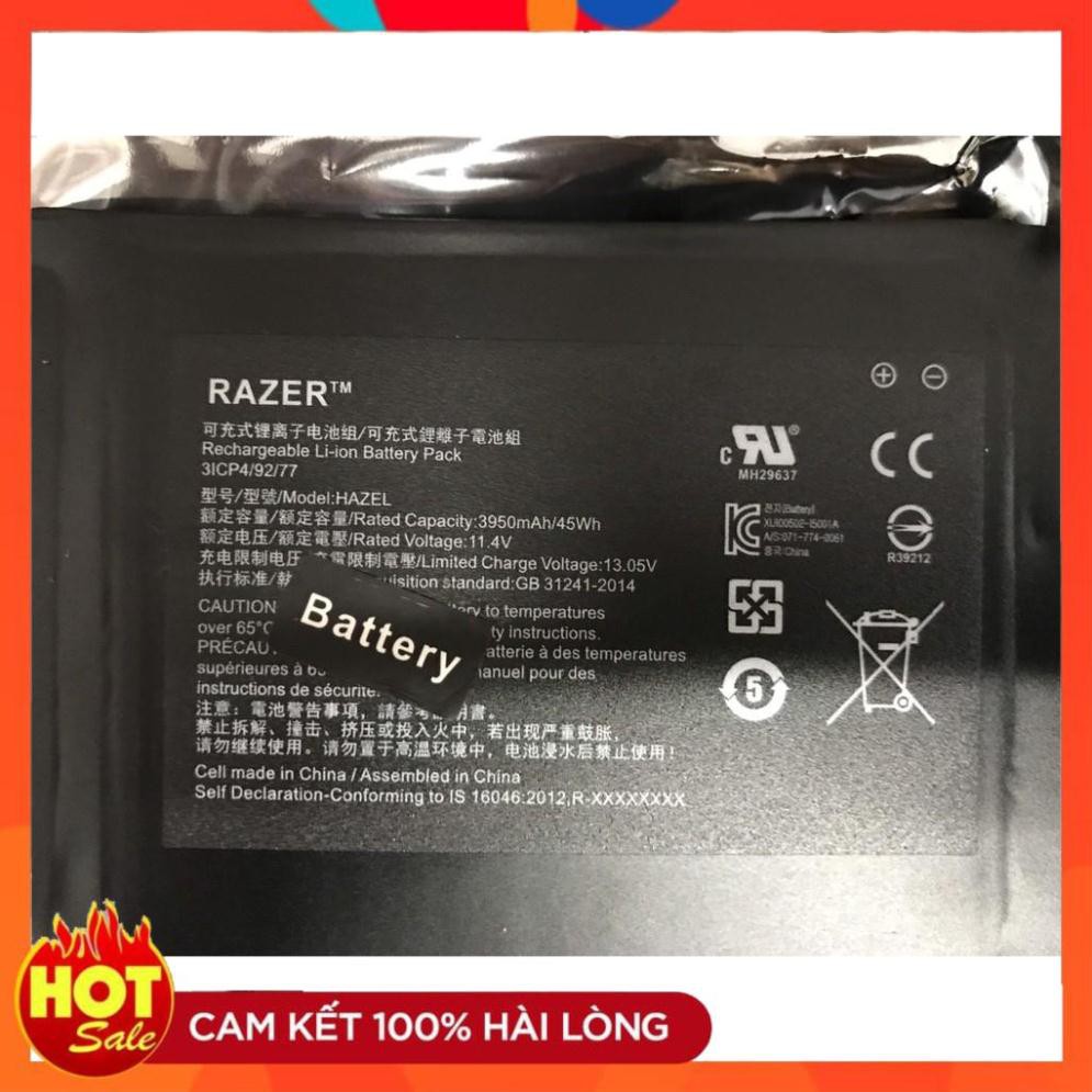 HÀNG ZIN  Pin Xịn 45Wh (Battery) Razer Blade RZ09-0196 RZ09-0239 RC30-0196 Original