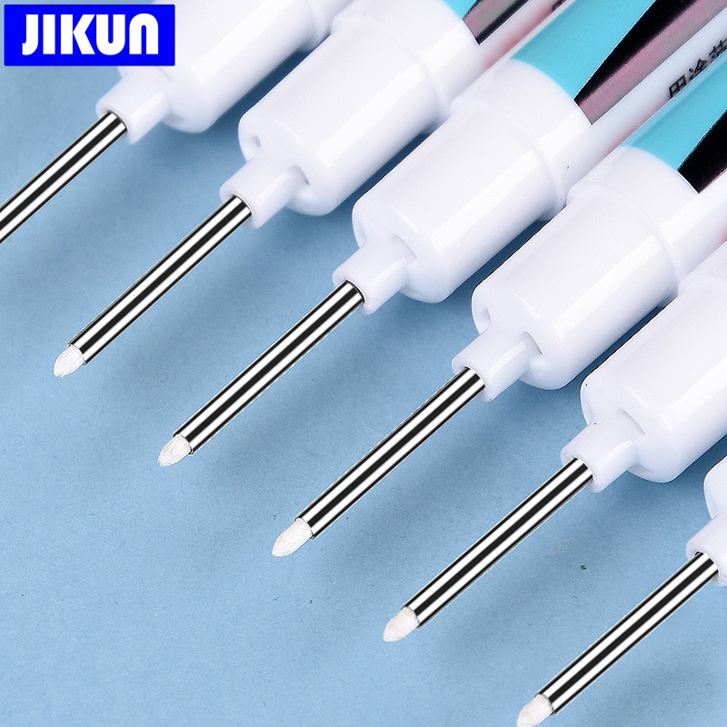 Set 4 Bút Lông Đánh Dấu Lỗ Sâu Đa Năng Màu Đỏ / Đen / Xanh Dương / Trắng Dành Cho Phòng Tắm