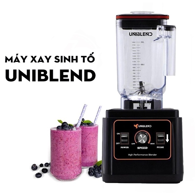 Máy Xay Uniblend UB-712, Xay sinh tố công nghiệp, xay đá Cao cấp