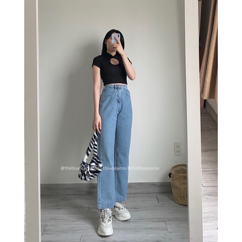 Áo Crop Cổ Tàu