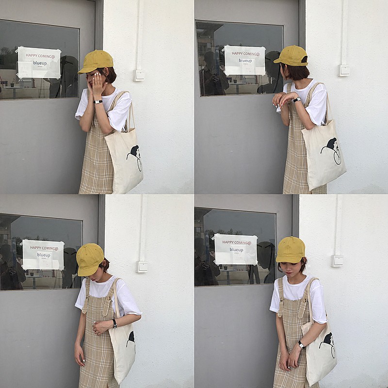 Mũ Lưỡi Trai Mềm Màu Trơn Đính Nút Thời Trang Đường Phố Mỹ Hàn Quốc Cho Cặp Đôi