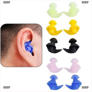 Nút Bịt Tai Chống Ồn Bằng Silicon Mềm Có Thể Tái Sử Dụng Khi Bơi Lội