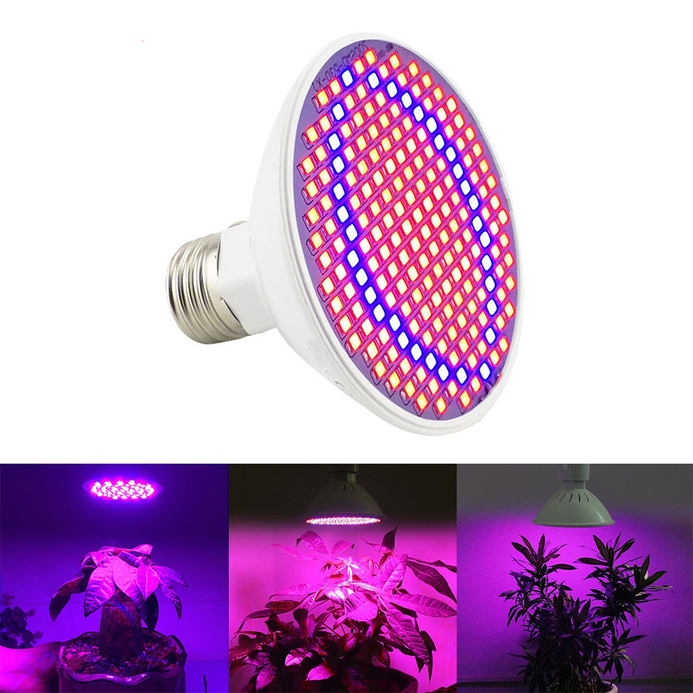 Đèn LED kích thích cây trồng tăng trưởng chuôi đèn E27