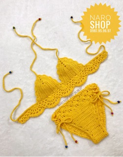 BỘ BIKINI VIỀN REN CHO BÉ