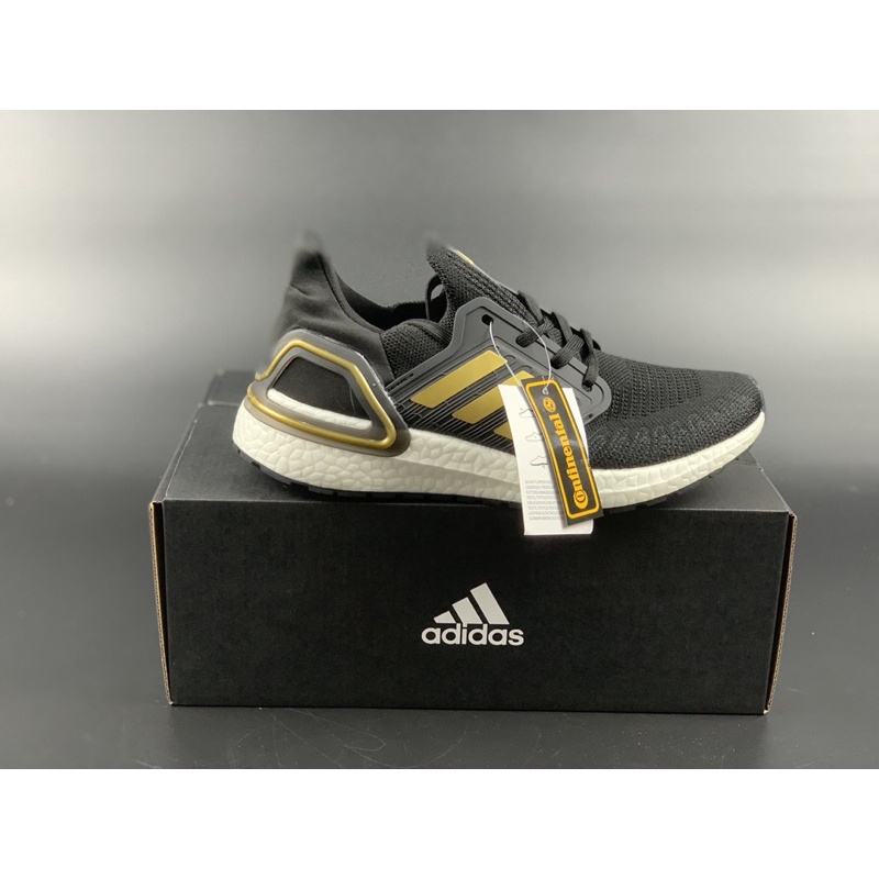 Giày thể thao/ Sneaker Ultra boost 6.0 đen vàng (Full box + tặng kèm tất sneaker)