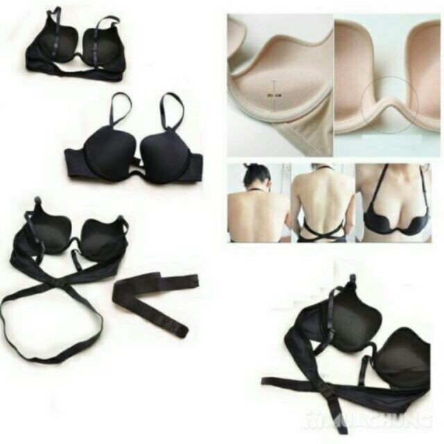 Áo Bra Multiway Nâng Ngực ❤️FREESHIP❤️ TẶNG KÈM DÂY MẶC 7 KIỂU, ÔM DÁNG TẠO KHE, GIÚP VÒNG 1 SĂN CHẮC TỰ NHIÊN | BigBuy360 - bigbuy360.vn
