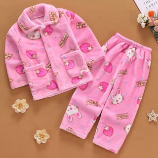 [CÓ VIDEO_ẢNH TỰ CHỤP] SET BỘ NỈ NHUNG ẤM CHO BÉ MÙA ĐÔNG | ĐỒ BỘ NGỦ MÙA ĐÔNG | PIJAMA NHUNG CHO BÉ