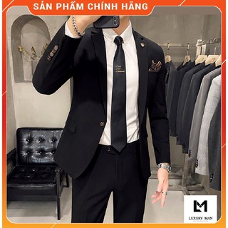 (HÀNG CAO CẤP) Vest nam, Áo vest nam LUXURY chất cotton 2 lớp dày dặn, from dáng trẻ phong cách Hàn Quốc mới nhất 2020
