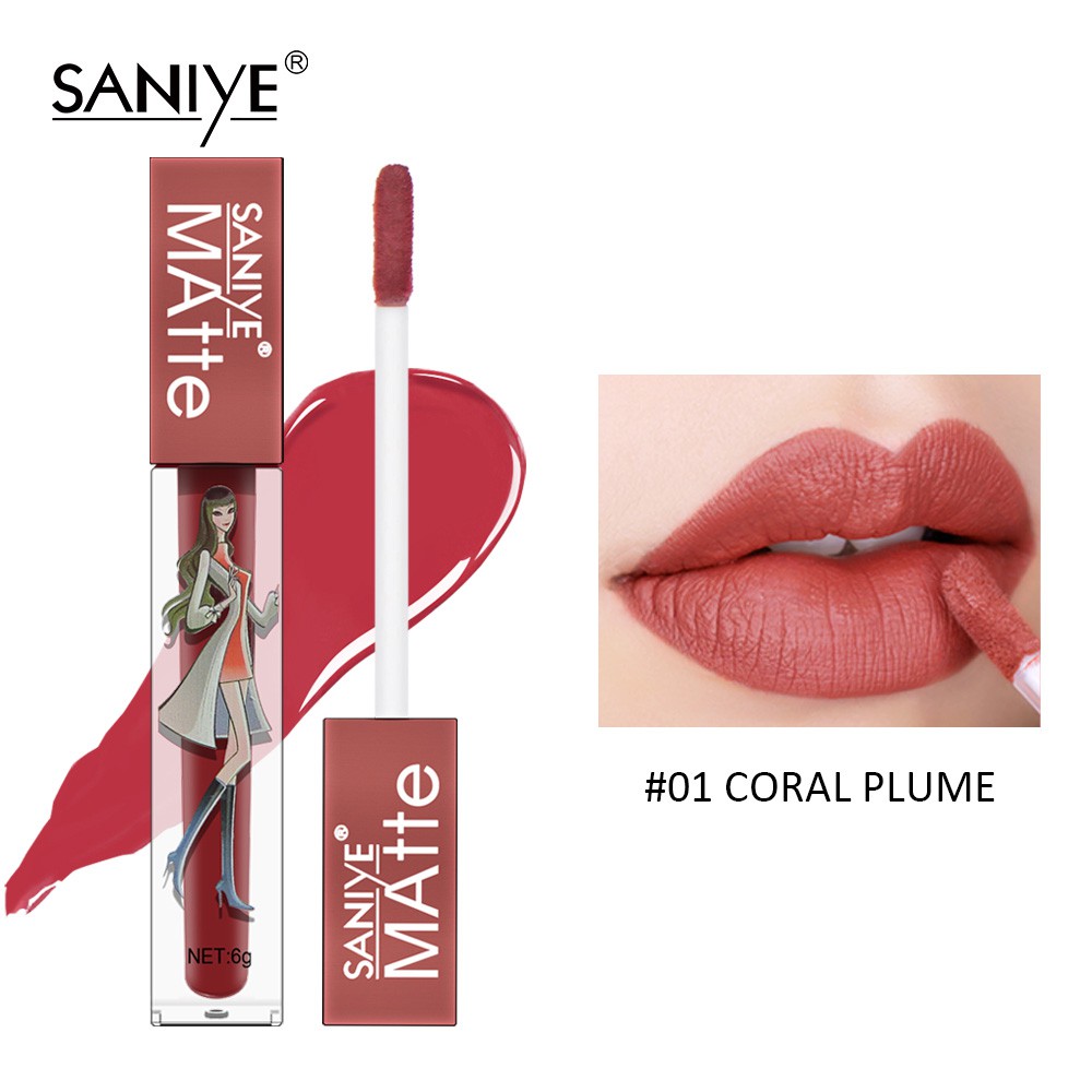 SANIYE Son môi dưỡng ẩm màu matte | BigBuy360 - bigbuy360.vn