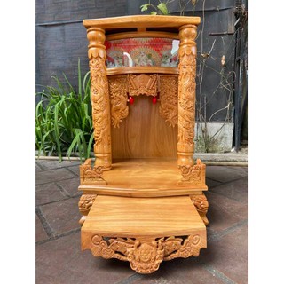 Bàn thờ thần tài ông địa hộp đèn 50 x 81
