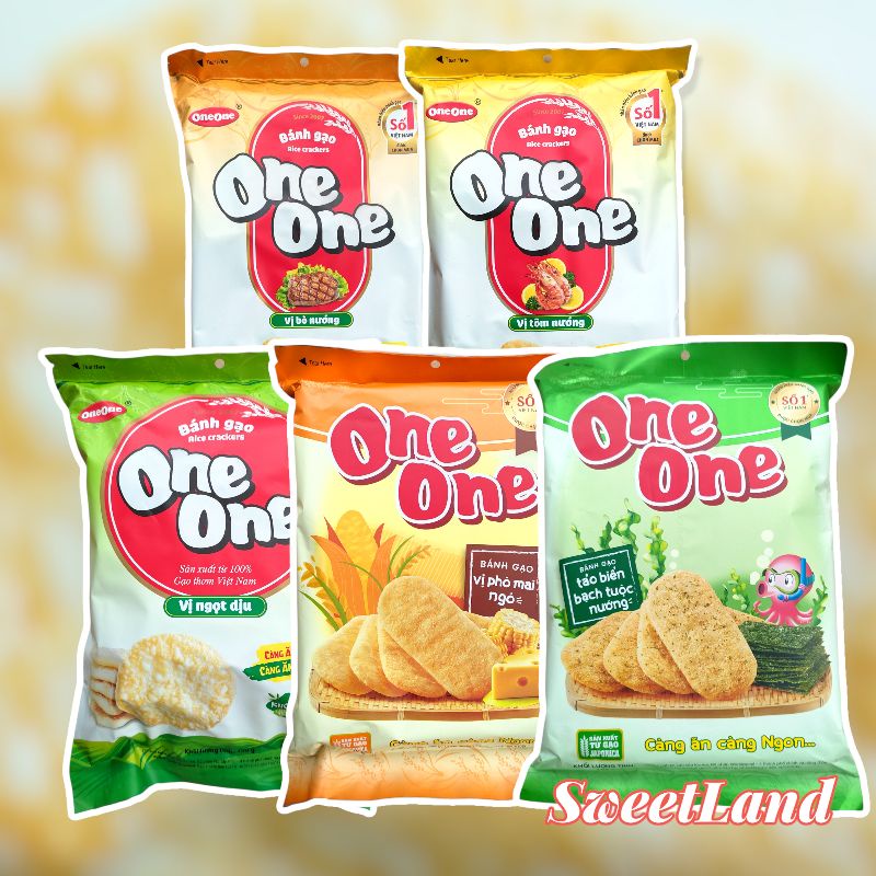 Bánh gạo nướng One One 5 vị lựa chọn